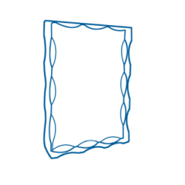 3D Notched Tall Small 6x4x1.2” / 15x10x3cm