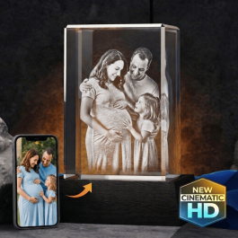 3D Crystal Rectangle Tall