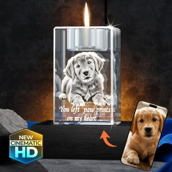 3D Crystal Candle 3D Crystal Candle