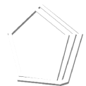 3D Crystal Pentagon