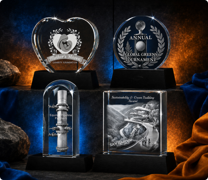 Custom Crystal Awards for Every Corporate Occasion
