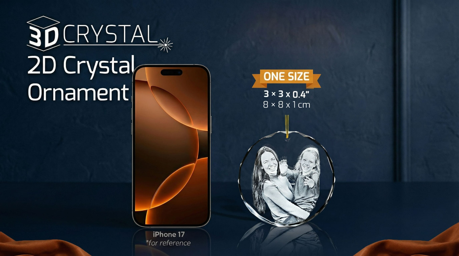 2d Crystal Ornament Size Chart
