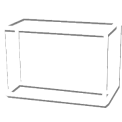 3D Crystal Rectangle Wide